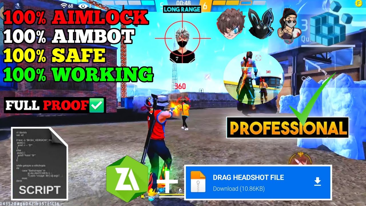 Free Fire Auto Headshot Config File🎯🌠 Macro Aimbot + No Recoil Regedit ‼️ Antiban VIP Script 👽