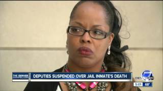 Deputies suspended over jail inmate's death