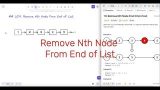 Remove Nth Node From End of List - Leetcode 19 - Python