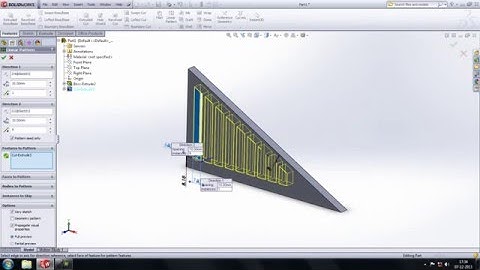 solid works vary pattern