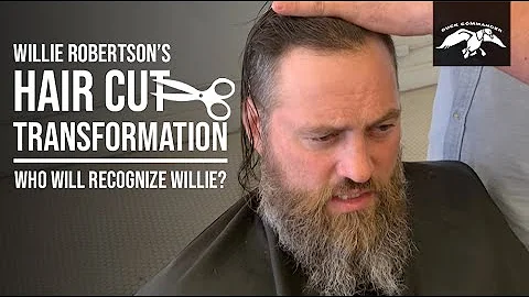 Willie Robertson's Hair Cut Transformation and Fam...