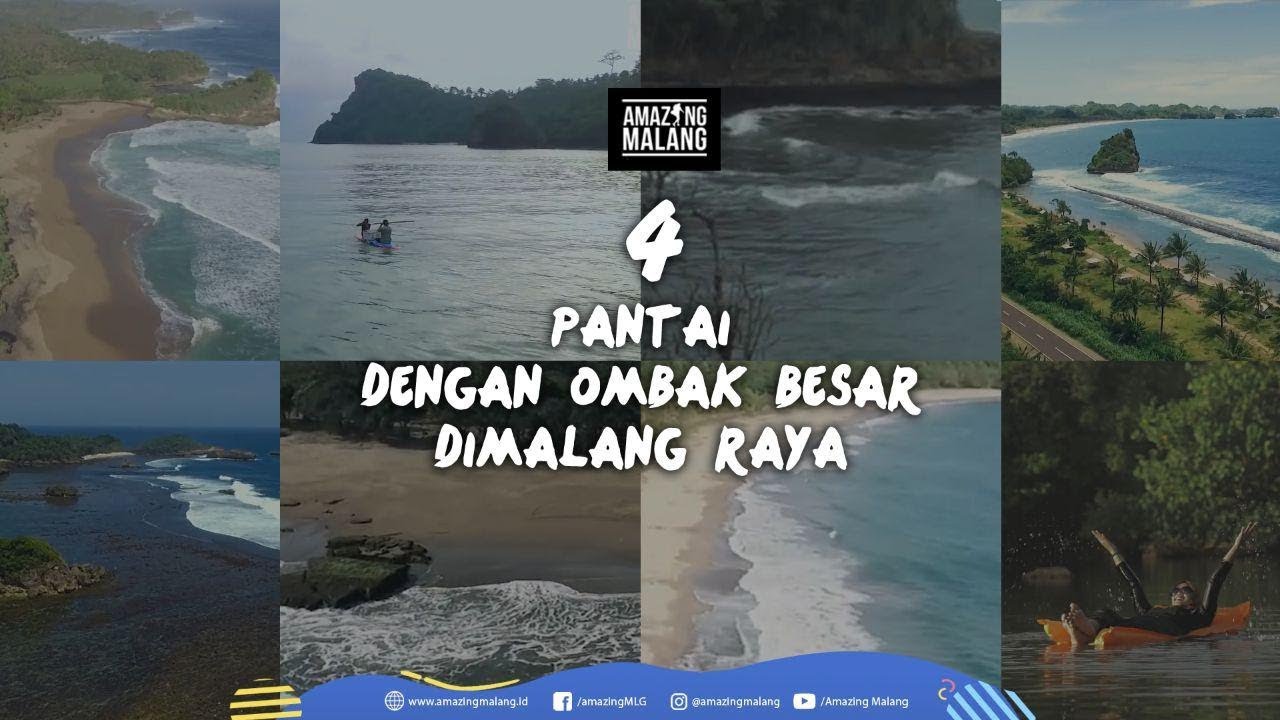 4 Pantai Eksotis Dengan Ombak Besar Di Malang Raya