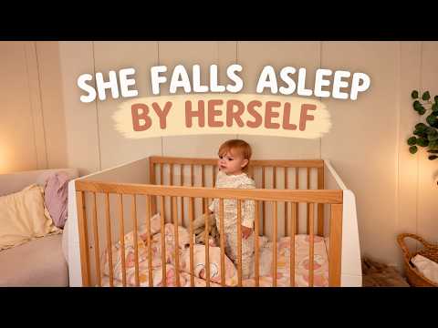 Baby Sleep Training: How I Taught My Baby to Fall Asleep Independently | Toddler Bedtime routine