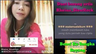 Karoke Populer Sonia Benci Ku Sangka Sayang Duet Bareng Rheina