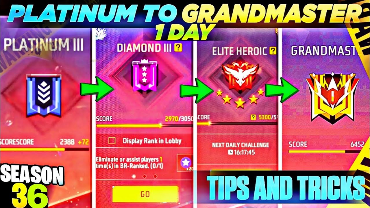Free Fire Solo Rank Push Tips And Tricks| Win Every Ranked Match | Solo ...