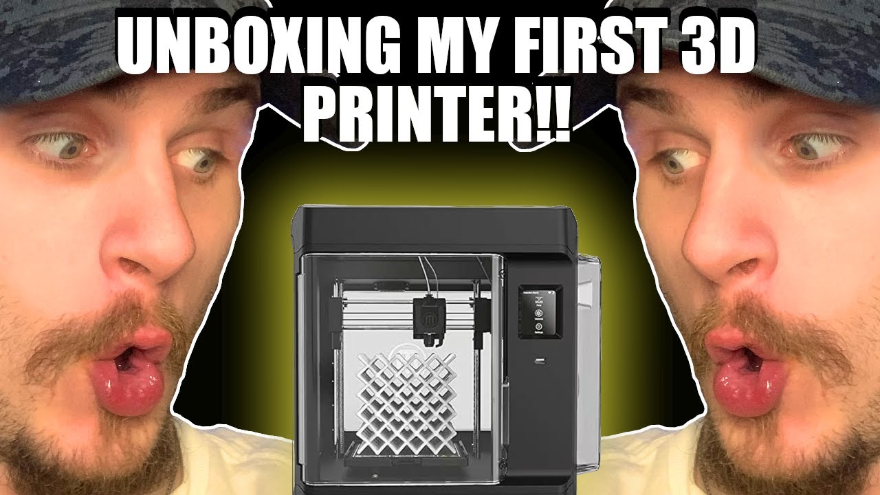 I got a 3D printer!! - YouTube