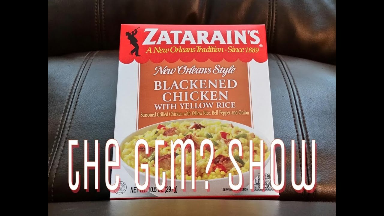 GTM? Zatarain's Blackened Chicken with Yellow Rice YouTube