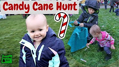Candy Cane Hunt in Medford, Oregon | Family Vlog