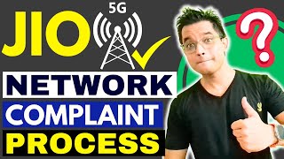 Jio 4G 5G Network Problem | How To Register Online Complaint in Jio | Jio 5G Network Issue Solution