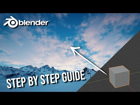 Create realistic procedural skies in Blender! Beginner Friendly