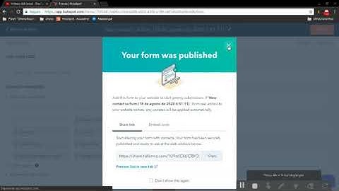 Crear un formulario en Hubspot