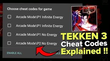 How To Use Cheat Codes In Tekken 3 Explained In Hindi | Cheat Code Kaise Lagaye | Arsh Gaming Hindi