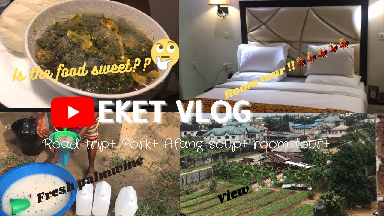 Road trip to Eket in Akwa Ibom|| Afang  soup|| Room tour #travelvlog #roadtrip #afangsoup