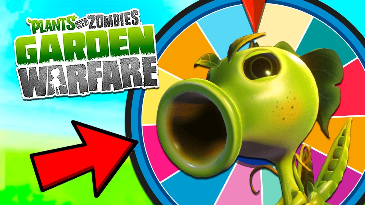 ¡RULETA DE LANZAGUISANTES! - Plants vs Zombies Garden Warfare 1 - PvZ ...