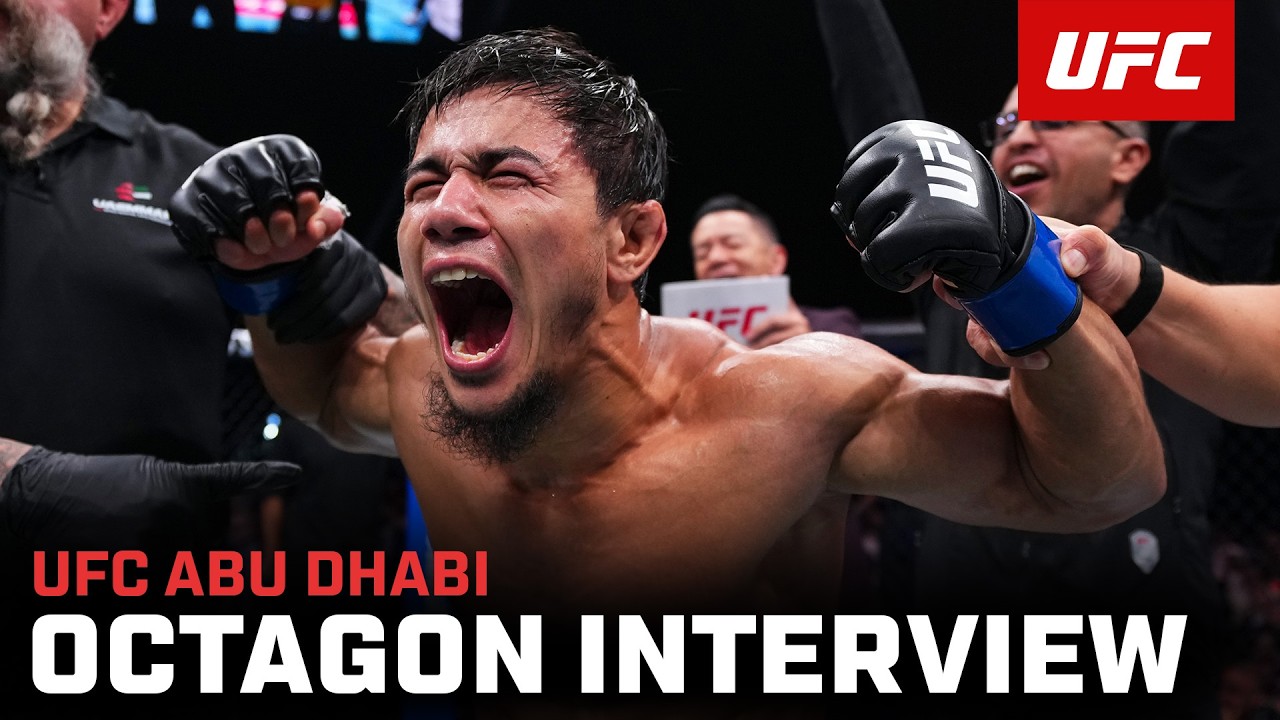 Ramazan Temirov Octagon Interview | UFC Abu Dhabi