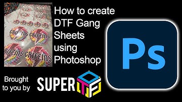 How to Create a DTF Gang Sheet for Ordering DTF Prints from SuperDTF.com Using Photoshop