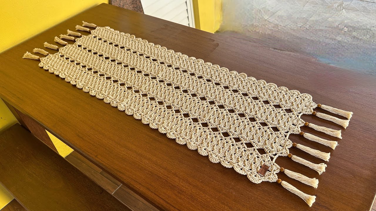 Trilho de Mesa Relevos por Sandra Brum | Tutorial Passo a Passo Completo