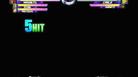 MvC2 Online (360): Brett (MSP) vs Phocus (Sent/Cab/Mag) 13 .:9.1.10:.