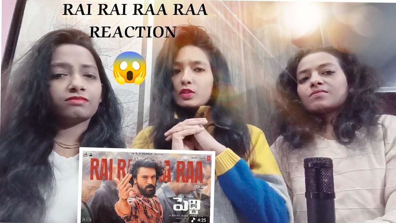 Rai Rai Raa Raa Song Reaction | Peddi | Ram Charan | Janhvi |