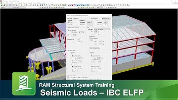 Generating Seismic Loads in RAM Frame according to the IBC Equivalent Lateral Force Procedure