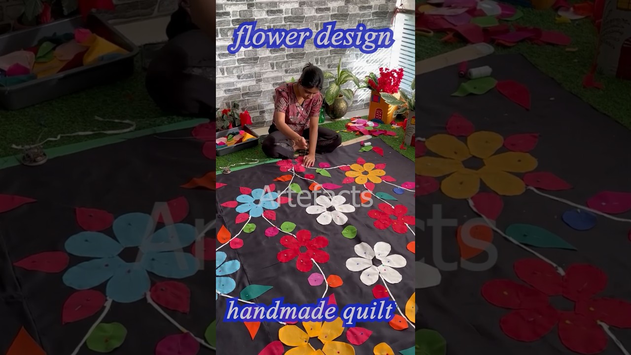 ♻️🌺 flower shape bedsheet 🛏️ 