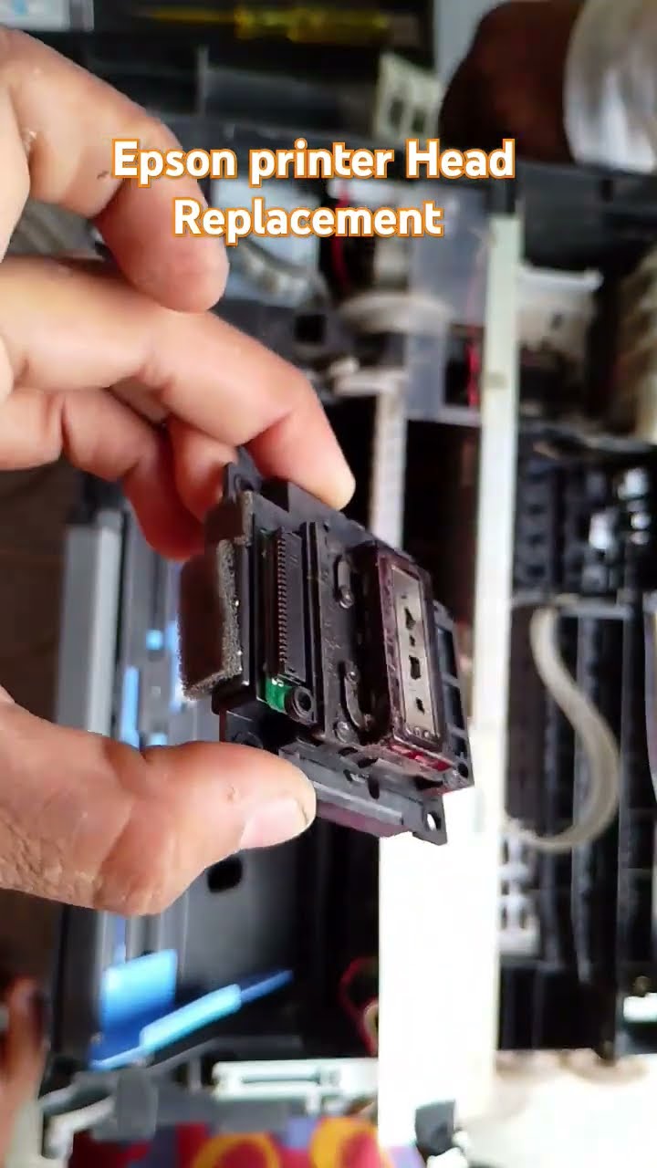 Epson Wf 4630 Print Head Replacement Epson printer Head Replacement - YouTube