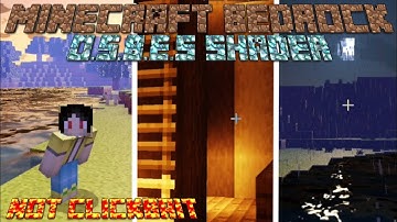 O.S.B.E.S Shader (Minecraft Bedrock 1.16.40) Not Clickbait!
