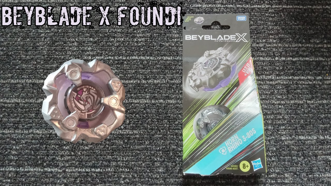 WORST Beyblade X Bey? Horn Rhino 3-80S Unboxing & Review - YouTube
