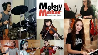 Prática Musical com a Música Novo Tempo [Ivan Lins] - Alunos da Melody Maker Escola de Música