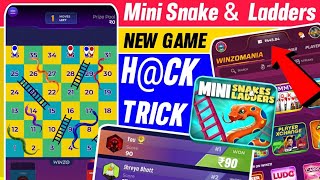 WinZo का नया गेम Mini Snake & Ladders | Winzo Mini Snake & Ladders Game Trick | #winzo screenshot 2