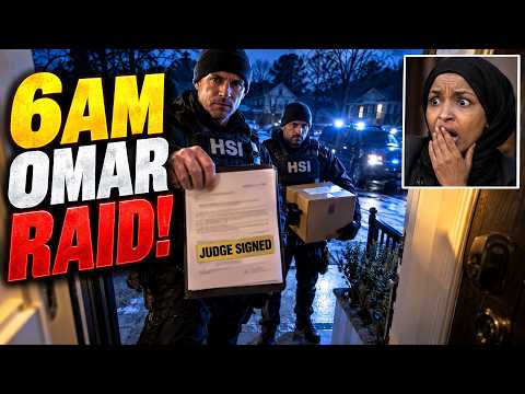 Feds Carried THIS Out Of Ilhan Omar's Home At 6AM