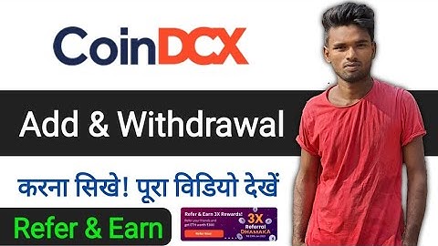 How To Deposit And Withdraw Money In Coindcx | Coindcx Mobikwik Deposit