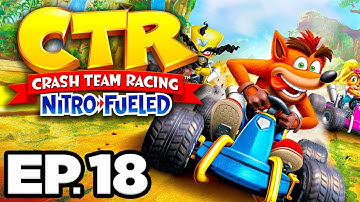 Crash Team Racing: Nitro Fueled Ep.18 - PURPLE GEM CUP, TURBO TRACK, FINAL RACE (Gameplay Lets Play)