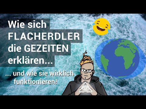 Wie Gezeiten WIRKLICH funktionieren – Flacherdler BLAMIERT sich bis auf die Knochen! 😂