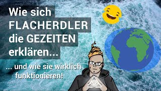 How Tides Really Work  Flat Earther Embarrasses Himself To The Bone 