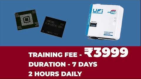 UFI Box Training Online