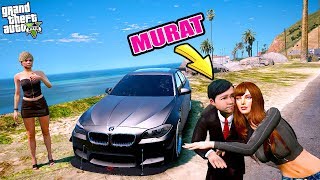 Murat Yeni̇ Bmw İle Okula Gi̇tti̇ Kizlar Hayran Oldu - Gta 5 Muratin Hayati