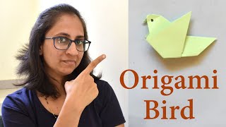 Paper Origami Bird Diy Easy Paper Crafts For Kids