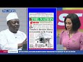 TVC Newspaper Review: Trump Commends Pres. Tinubu’s Counterterrorism Efforts