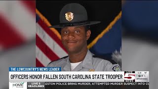 VIDEO: Family, officers honor SC state trooper killed in crash