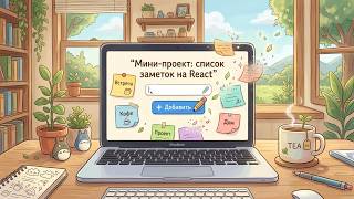 Мини‑проект на React: Список заметок с добавлением и удалением**