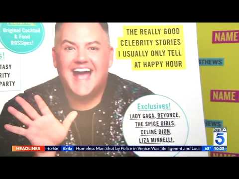 Partying with Ross Mathews for his new book Name Drop - YouTube