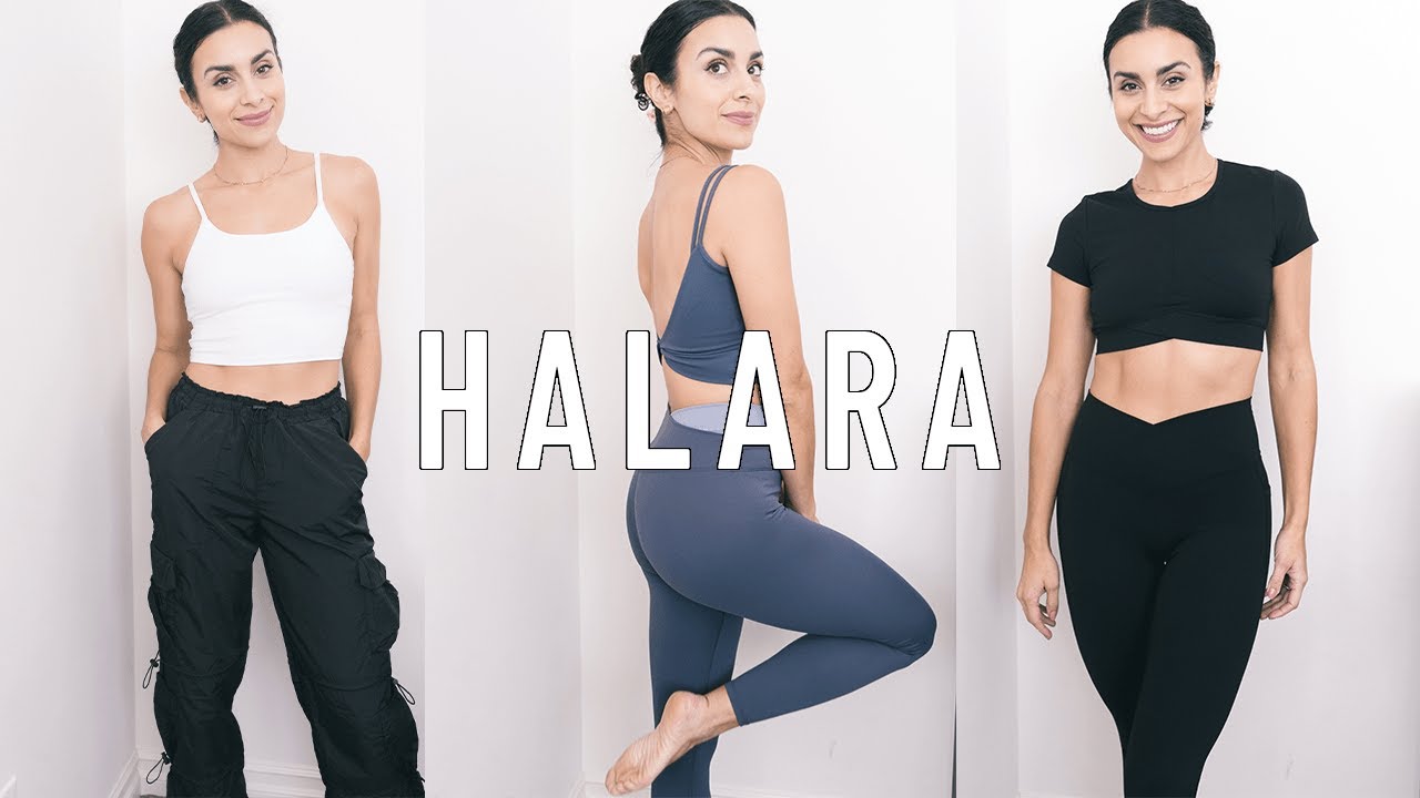 HALARA ACTIVEWEAR TRY ON HAUL  Honest Review of Tops & Bottoms 