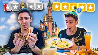 Worst VS Best Reviewed Food at DISNEYLAND!! **shocking**