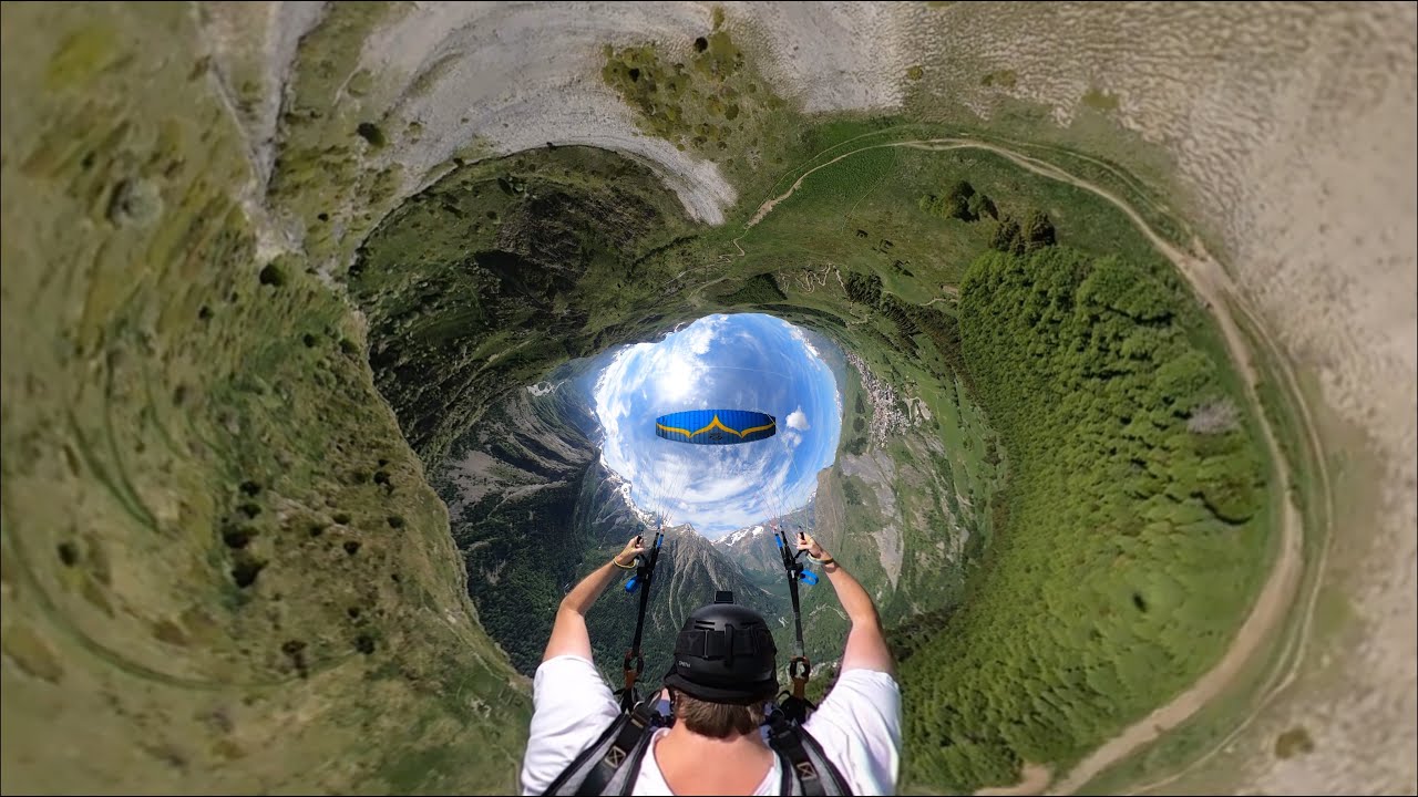 Speedflying - 2021 visit of the Crack in Les2Alpes