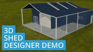 Online Steel Shed Design Software - Web Shed