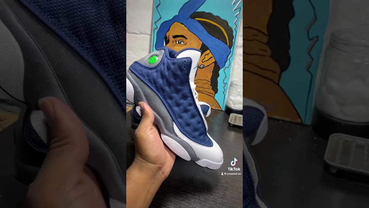 Flint 13 Restoration #flint13 #jordanrestoration #creasedss #sneakerrestoration