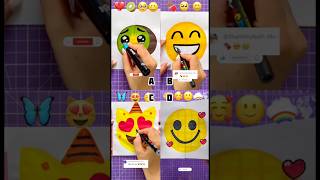 Satisfying Art Abcd shorts youtubeshortsdrawing art emojichallenge emoji viral trending