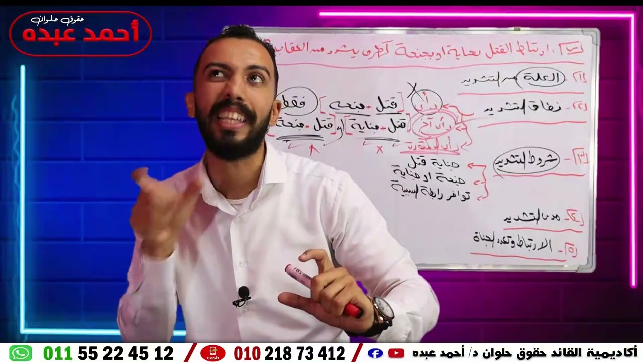 الفرقة الثالثة - الترم الاول  - قانون جنائي (( ارتباط القتل بجنايه او جنحه كظرف يشدد من العقاب ؟ ))