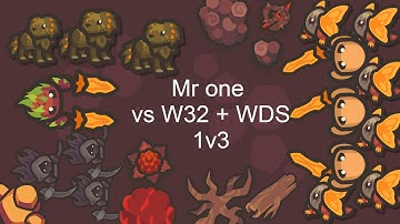 [TAMING.IO] MR ONE CLAPPING W32 +WDS (INSANE SKILLS) 1v3